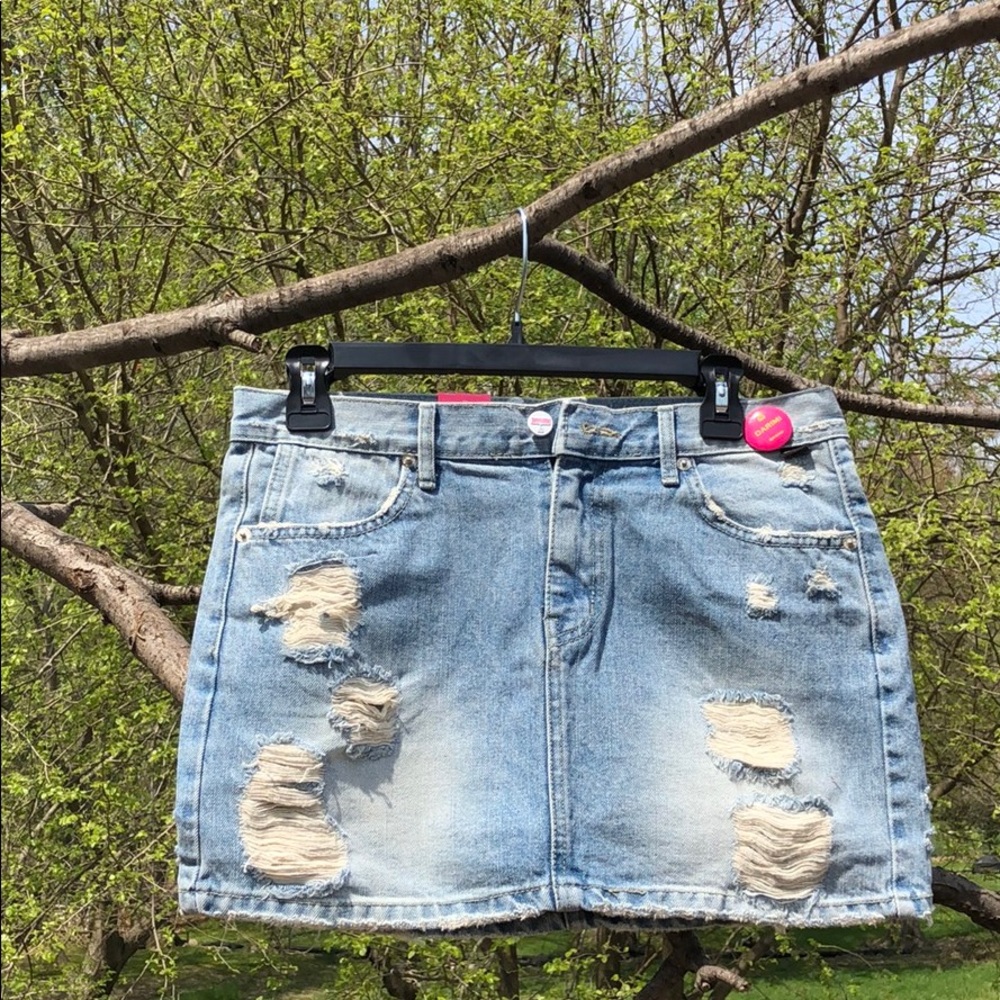 Pretty maid in korea summer shorts skirt denim